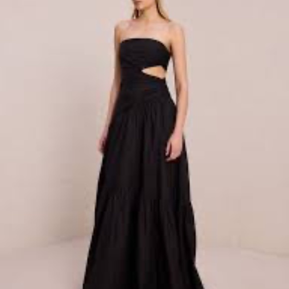 A.L.C. Lark Side Cut-Out Maxi Dress - Picture 1 of 5